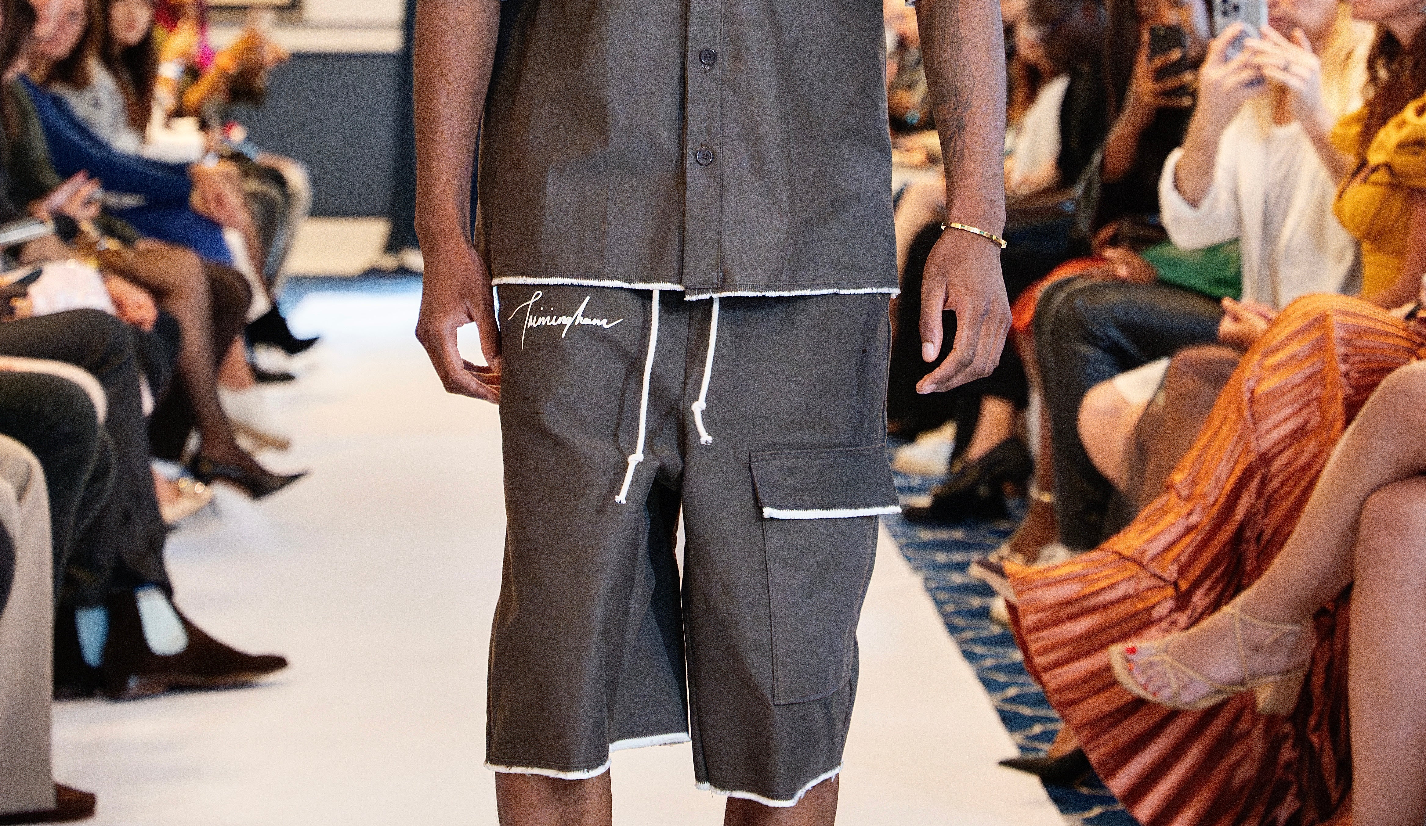 PRE ORDER - Trimingham Chocolate Denim Shorts