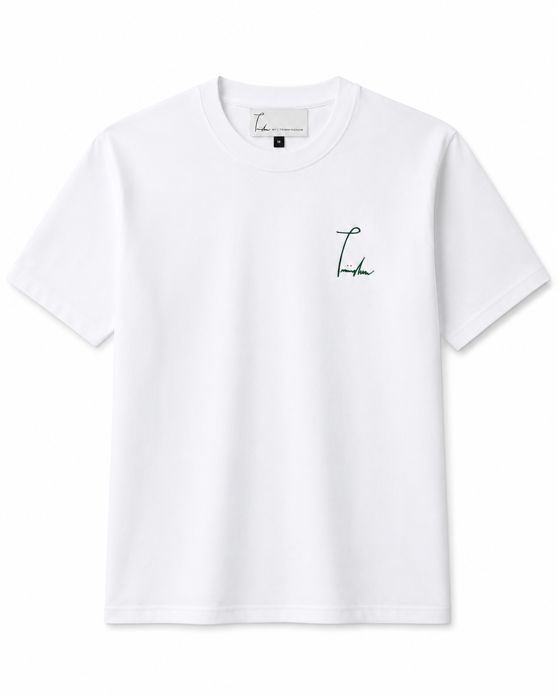 Trimingham Green Signature T-shirt White