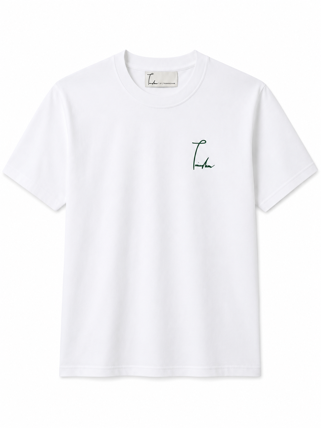 Trimingham Green Signature T-shirt White