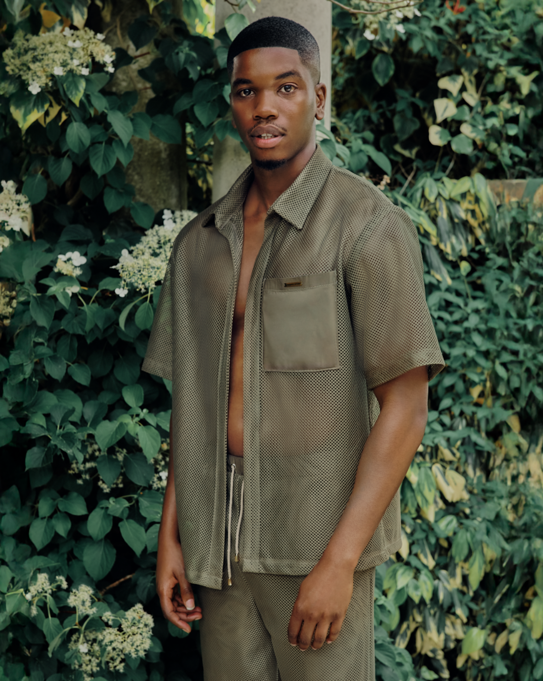 The Trimingham Mesh MNSWR Shirt