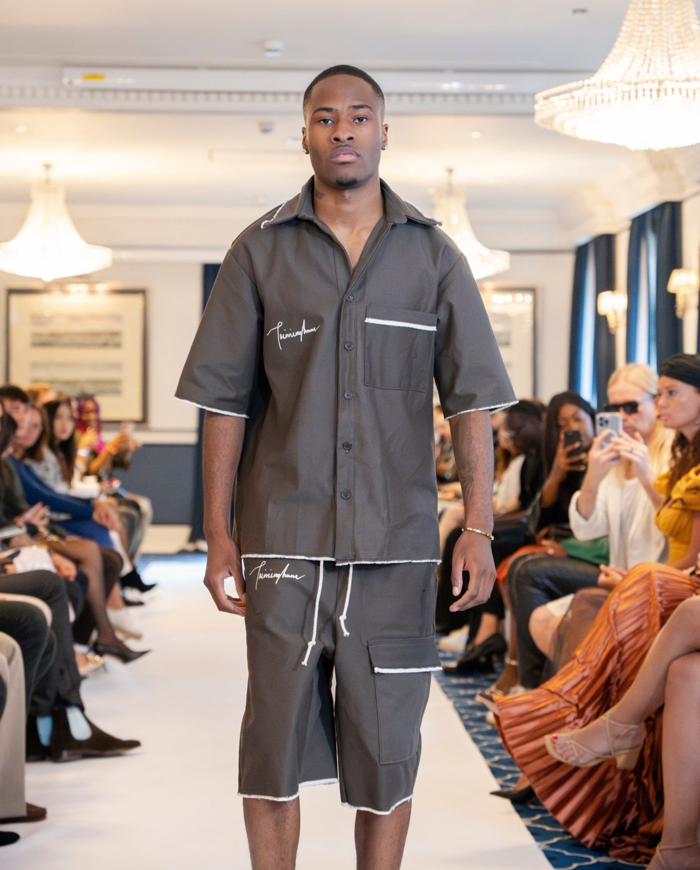 PRE ORDER - Trimingham Chocolate Denim Shirt