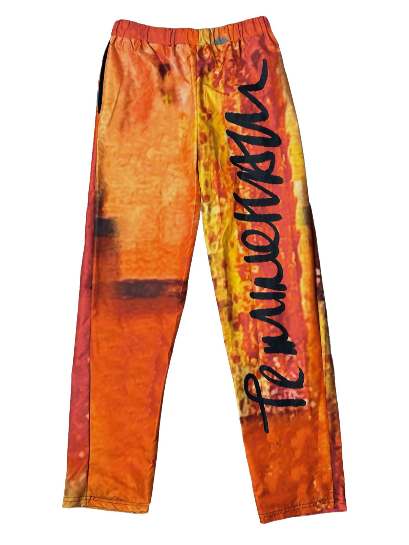 Burnt Graphic Pants